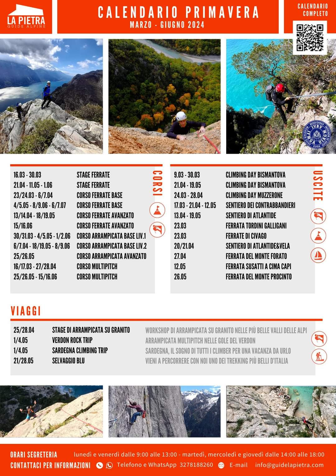 La Pietra Guide Alpine Primavera 2024